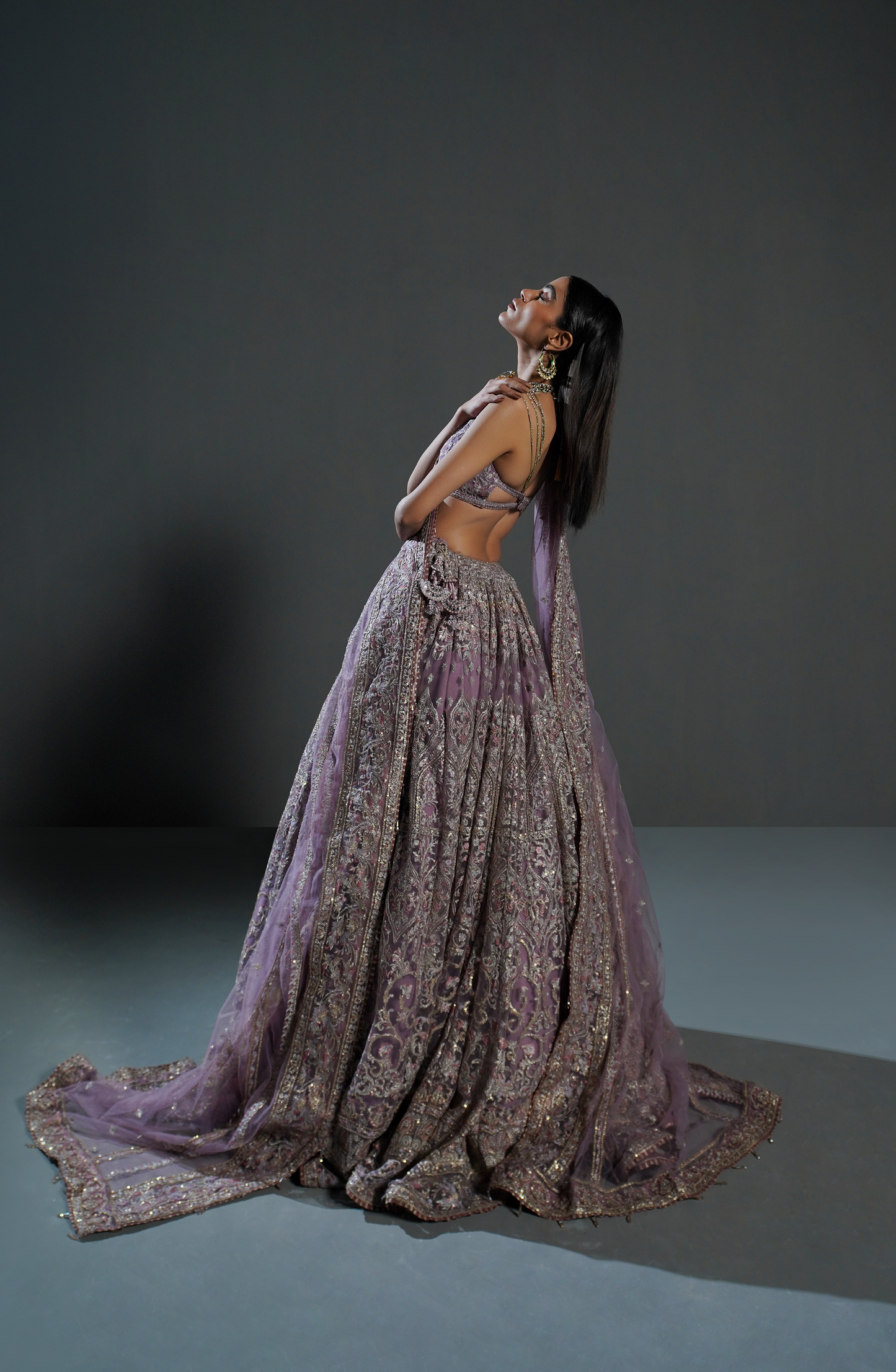 Lilac Breeze- Lehenga Choli Ensemble