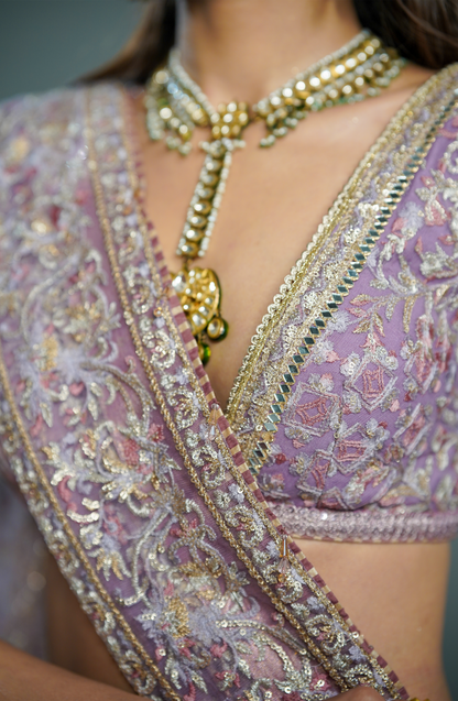 Lilac Breeze- Lehenga Choli Ensemble