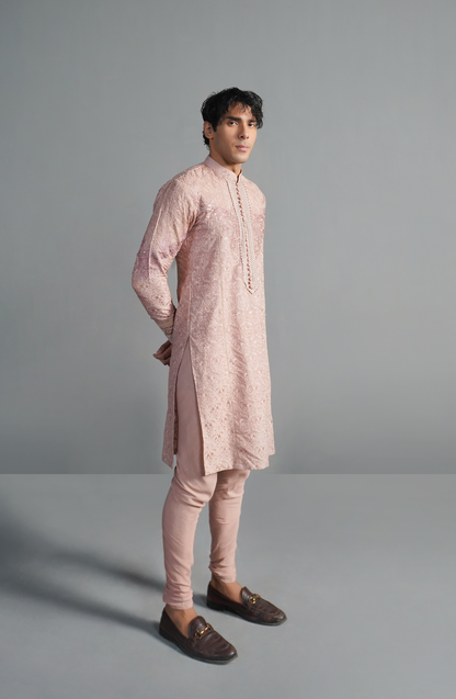 HSY Trousseau Luxury Embroidered Kurta for Men in USA