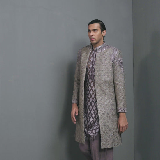 HSY Trousseau Luxury Designer Sherwani for men in USA